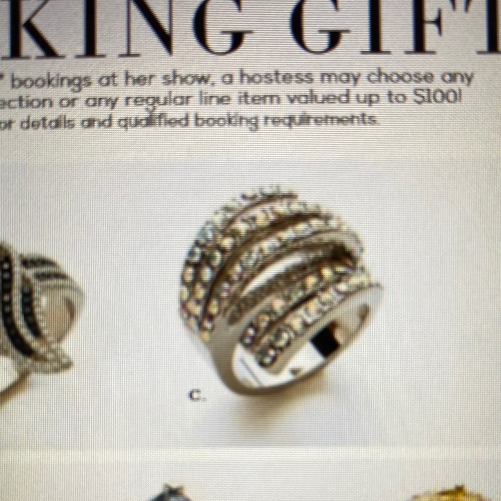 Park Lane SMASHING ring size 5 - Picture 5 of 6